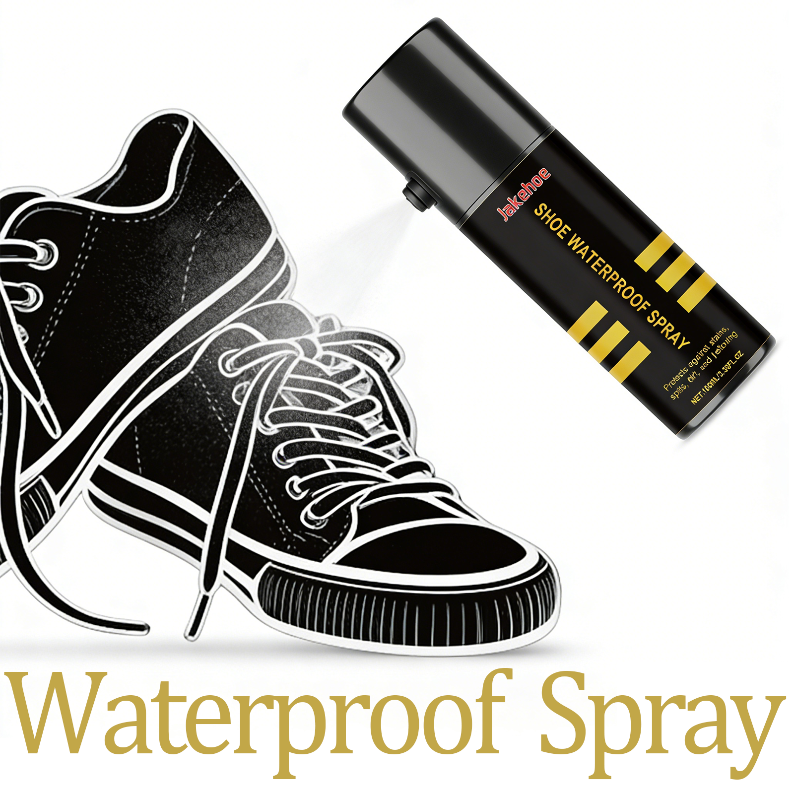 Sneaker Care Protective Spray - Water Repellent Spray 100ml For Shoes